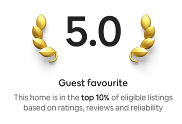According to guests, one of the most popular accommodations on Airbnb