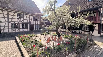 Ansicht Airbnb-O4 Mühlespiel aussen